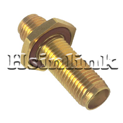 HS-SMAF To SMAF Bulkhead With O-Ring Adapter (18G)